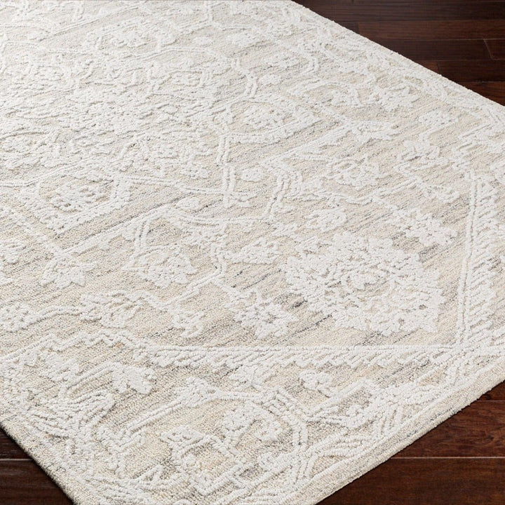 Piazza Hand Tufted Rug - Off White Keiichi 3