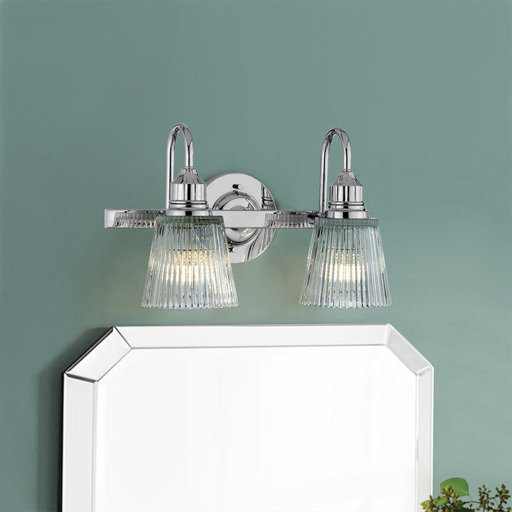 Addison 2 Light Wall Light Elstead 2