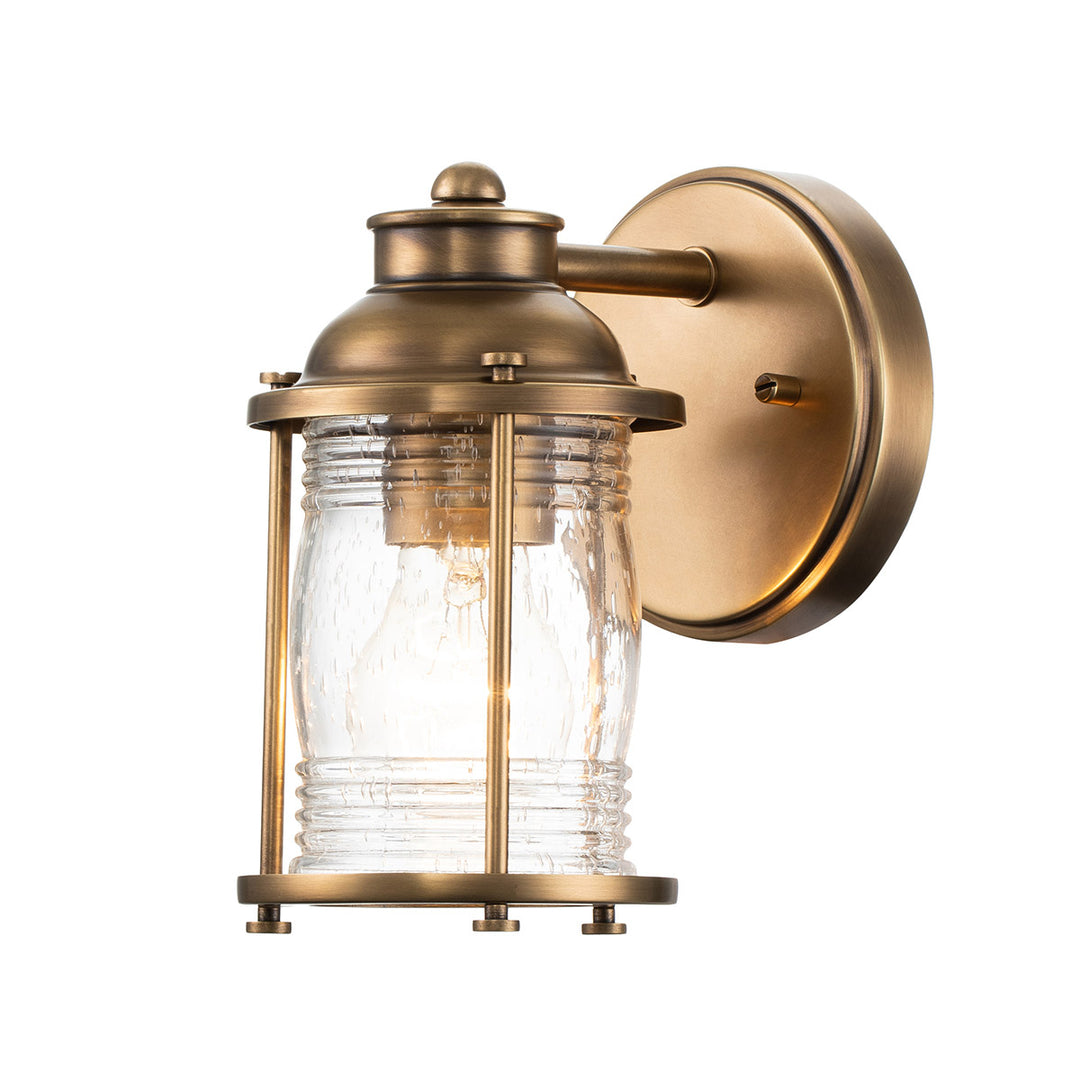 Ashland Bay 1 Light Wall Light - Brass Elstead 1