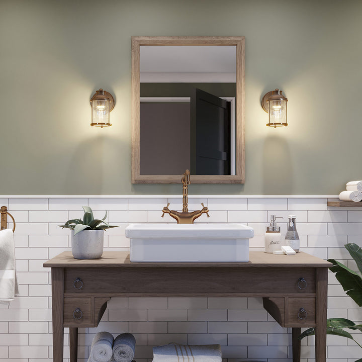 Ashland Bay 1 Light Wall Light - Brass Elstead 5