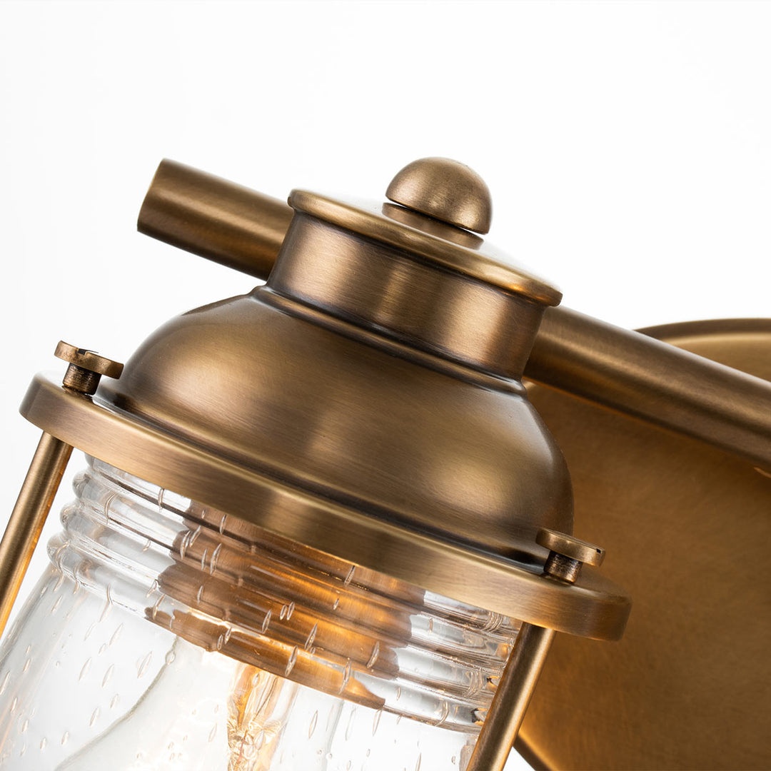Ashland Bay 2 Light Wall Light - Brass Elstead 4