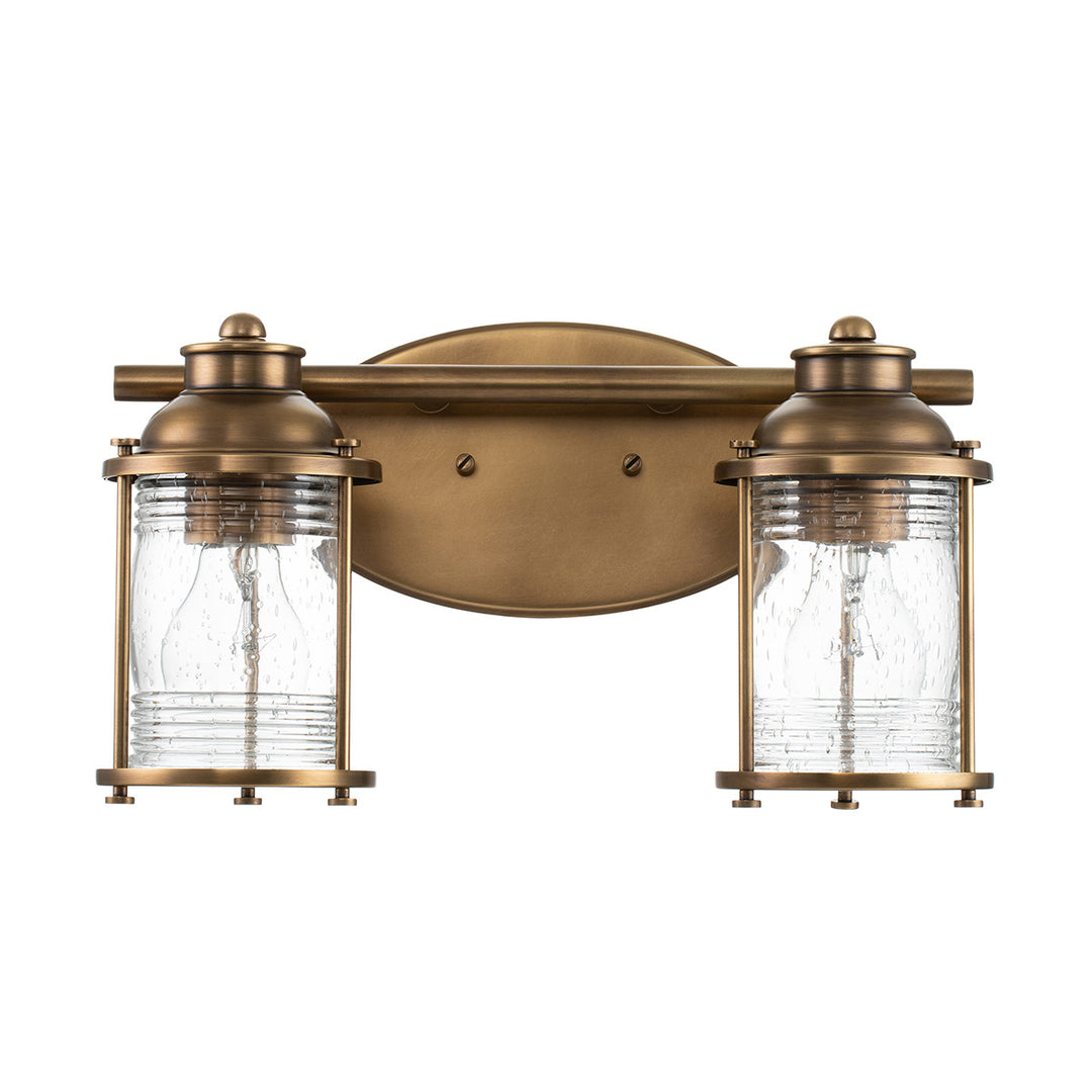 Ashland Bay 2 Light Wall Light - Brass Elstead 2