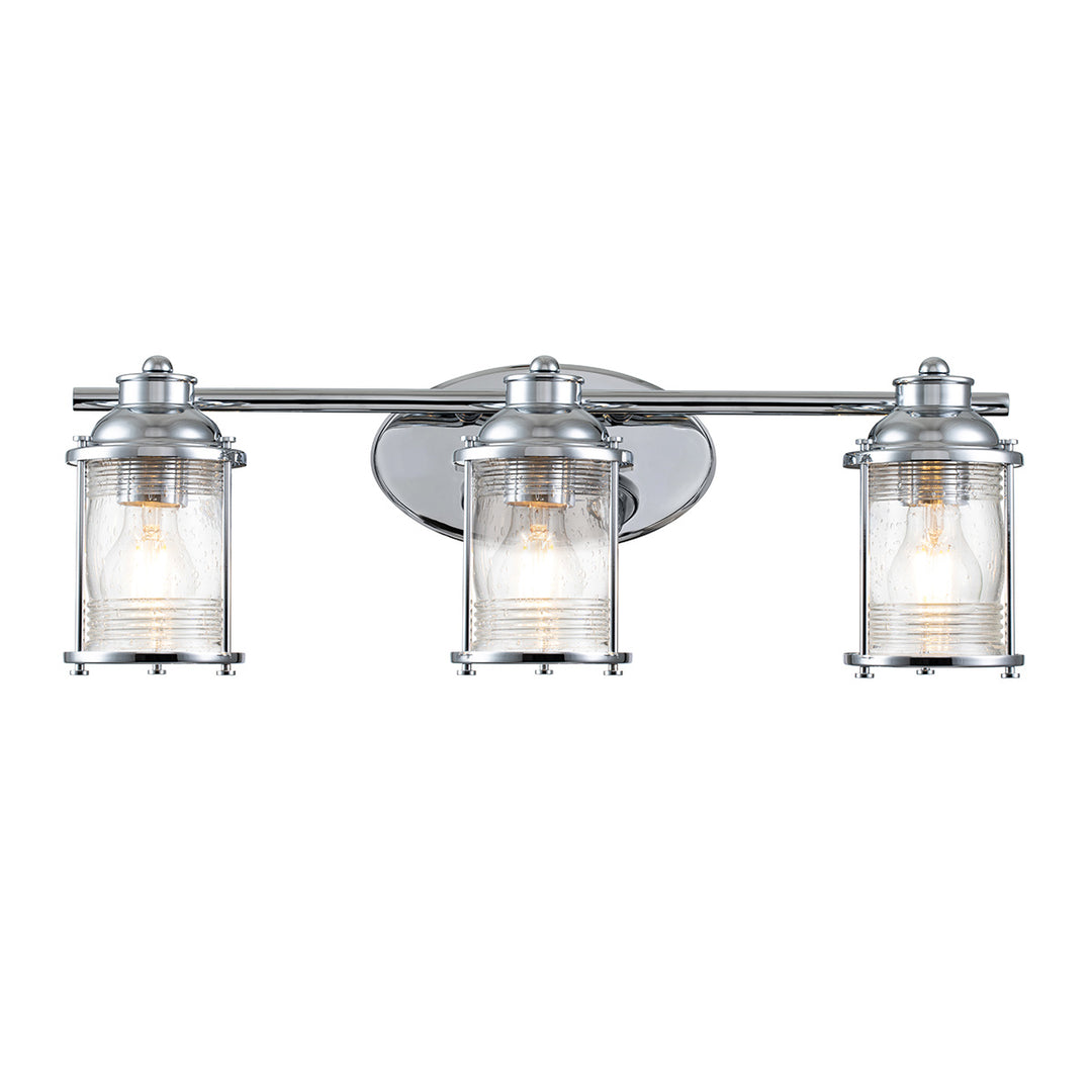 Ashland Bay 3 Light Wall Light - Polished Chrome Elstead 1