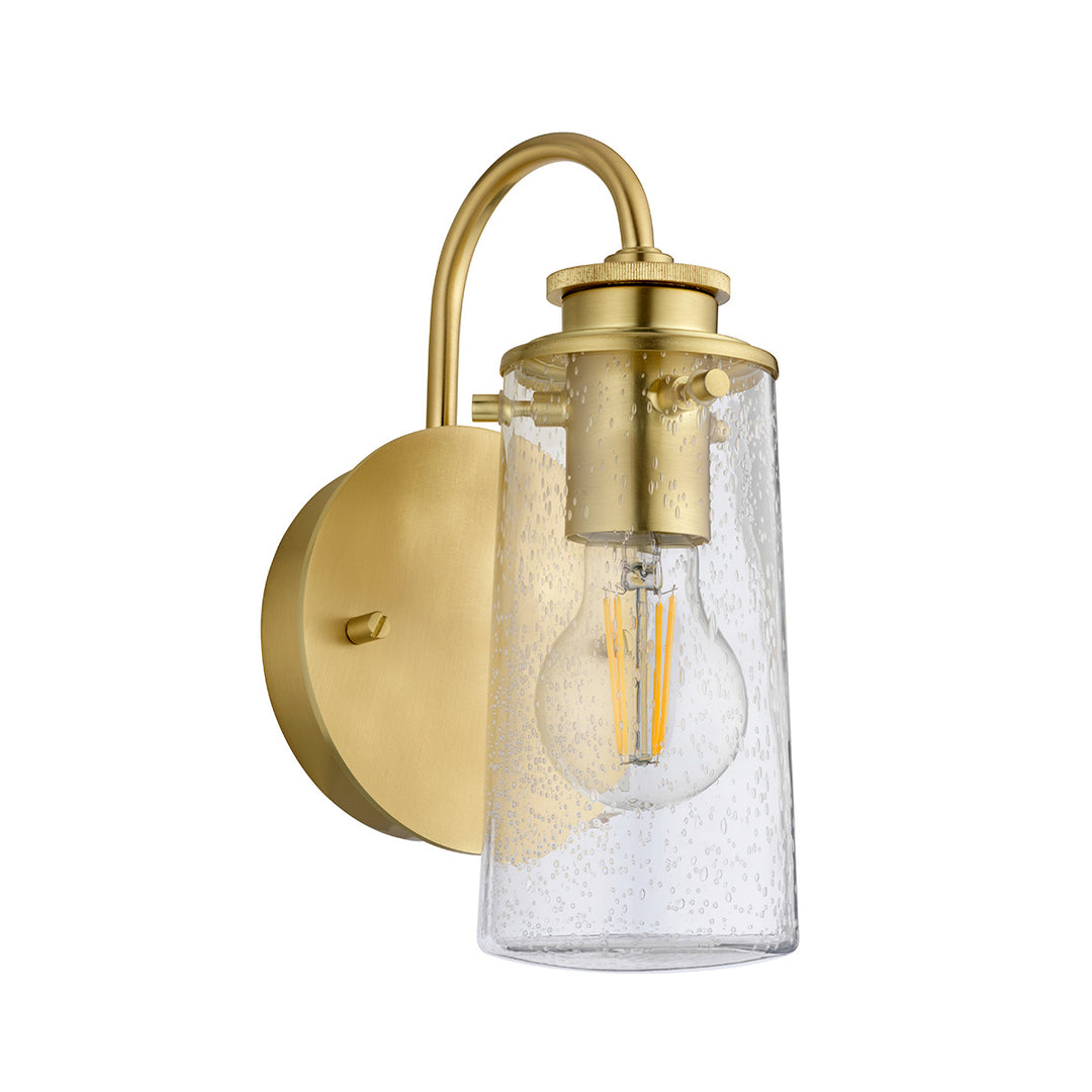 Braelyn 1 Light Wall Light - Brushed Brass Elstead 2
