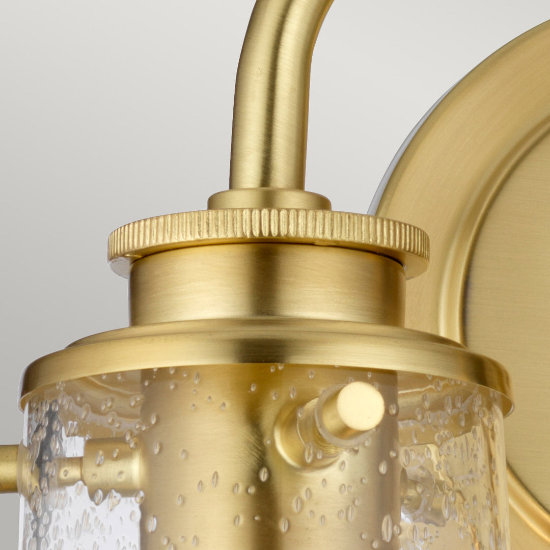 Braelyn 2 Light Wall Light - Brushed Brass Elstead 4