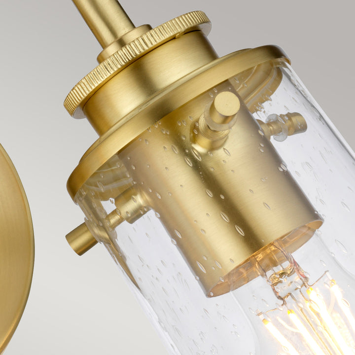 Braelyn 2 Light Wall Light - Brushed Brass Elstead 5
