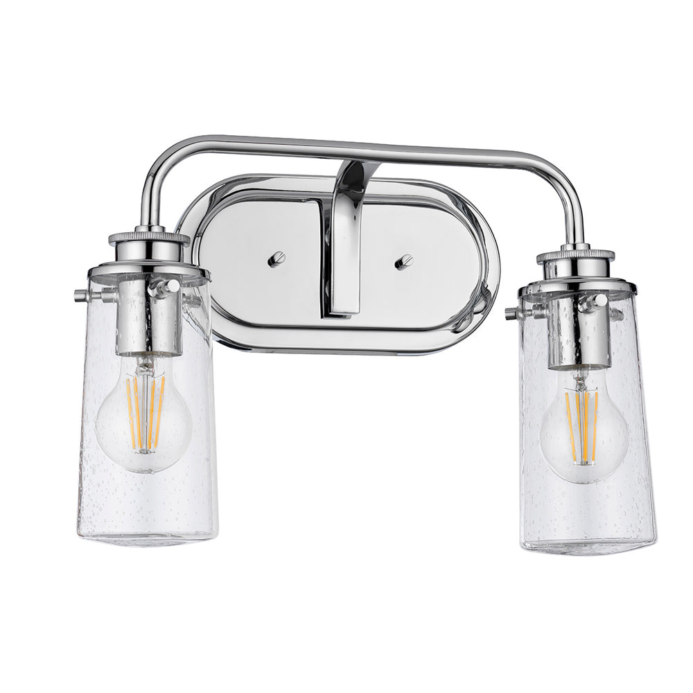 Braelyn 2 Light Wall Light - Polished Chrome Elstead 2