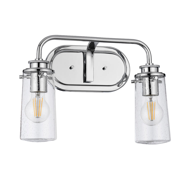 Braelyn 2 Light Wall Light - Polished Chrome Elstead 2