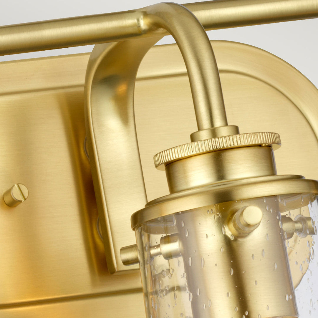 Braelyn 3 Light Wall Light - Brushed Brass Elstead 3