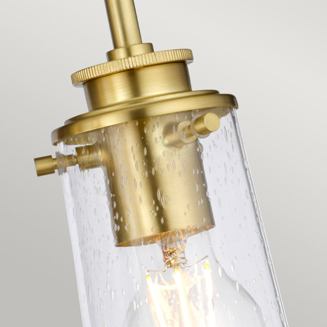 Braelyn 3 Light Wall Light - Brushed Brass Elstead 5