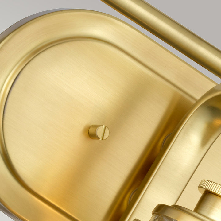 Braelyn 3 Light Wall Light - Brushed Brass Elstead 6