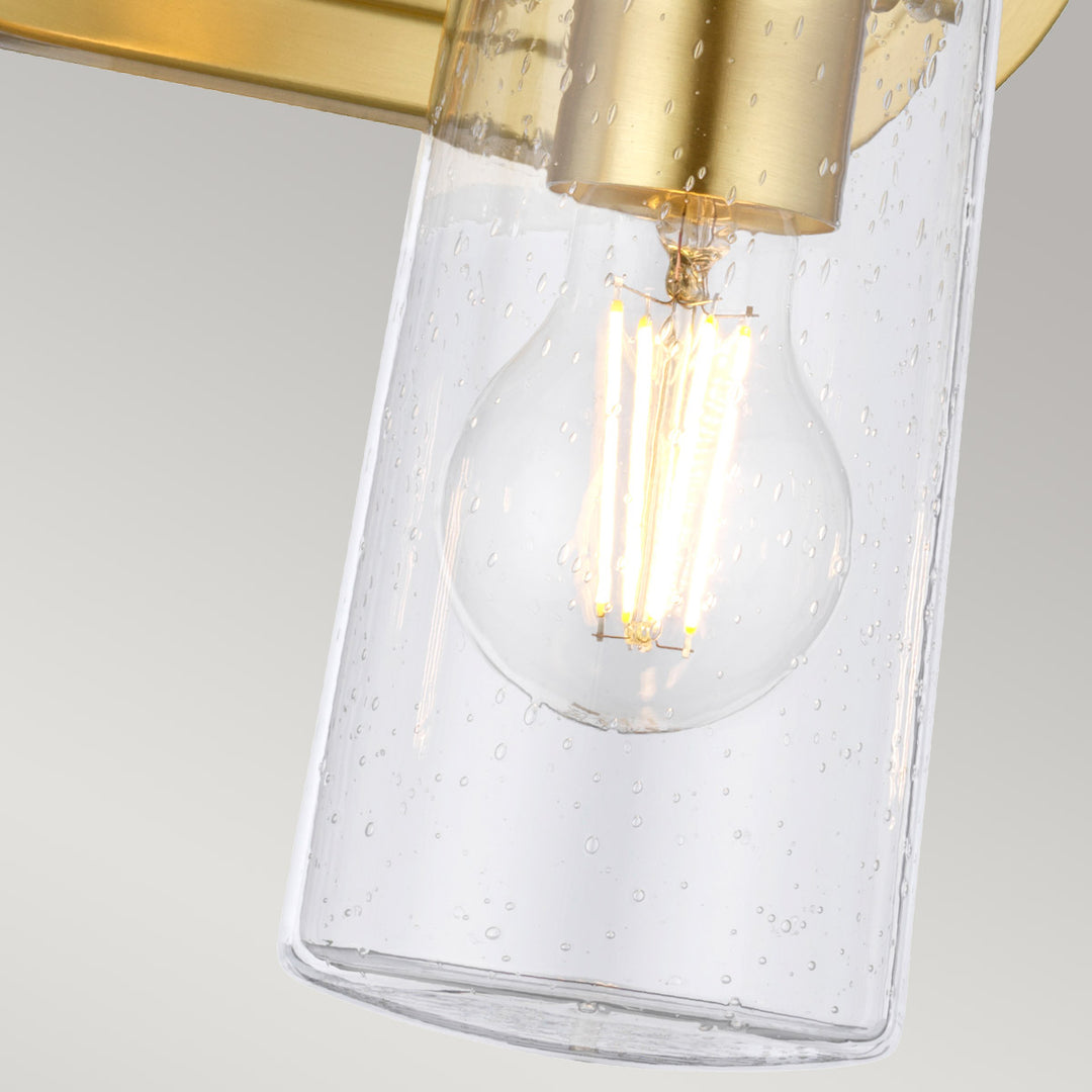 Braelyn 3 Light Wall Light - Brushed Brass Elstead 4