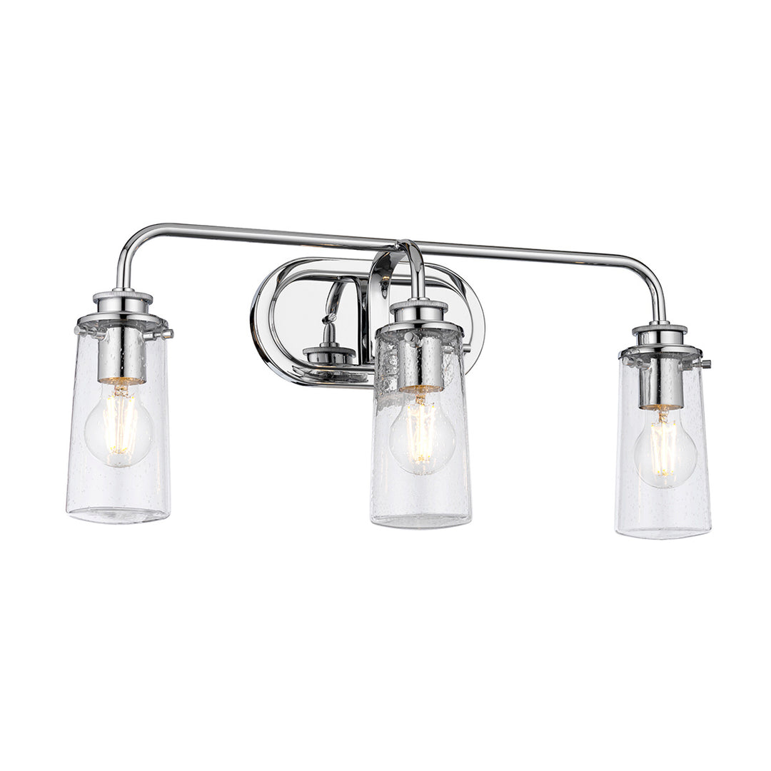 Braelyn 3 Light Wall Light - Polished Chrome Elstead 1