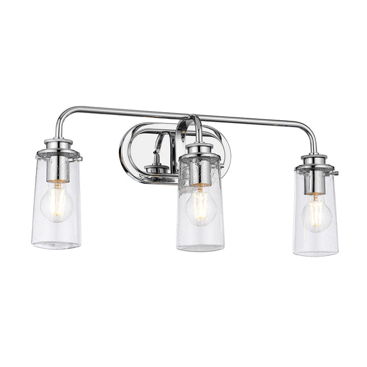 Braelyn 3 Light Wall Light - Polished Chrome Elstead 1