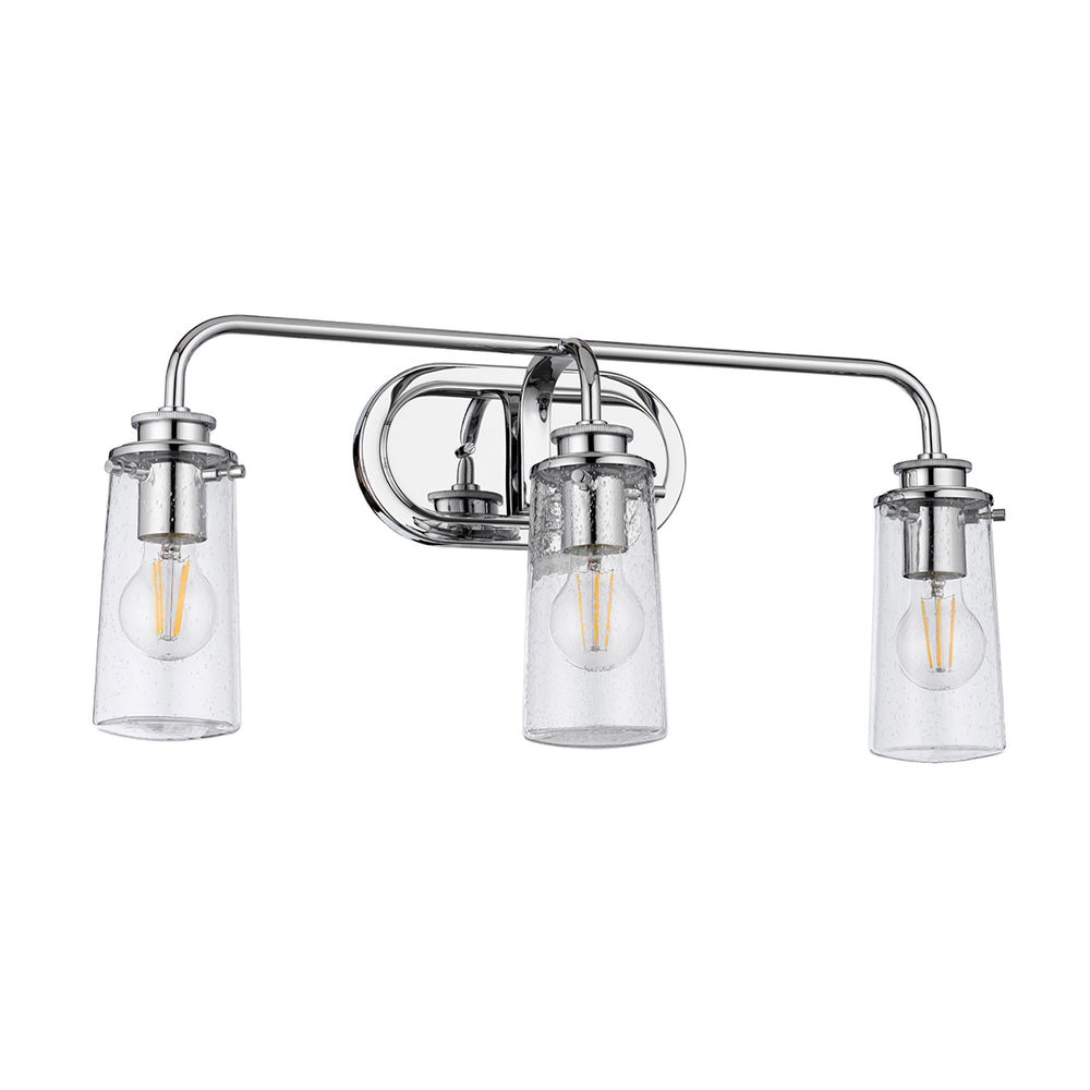 Braelyn 3 Light Wall Light - Polished Chrome Elstead 2