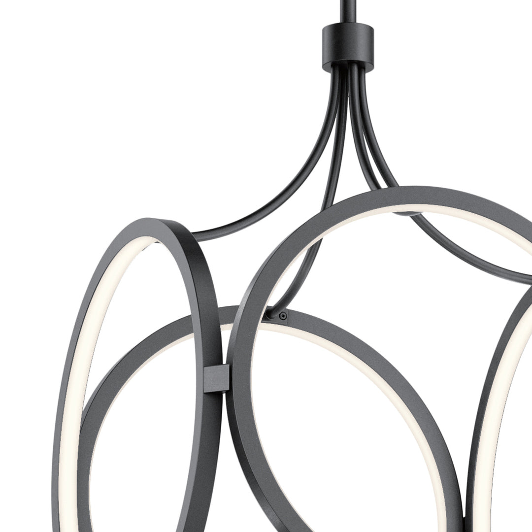 Ciri LED Pendant - Matte Black Elstead 4