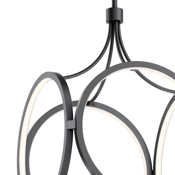 Ciri LED Pendant - Matte Black Elstead 4