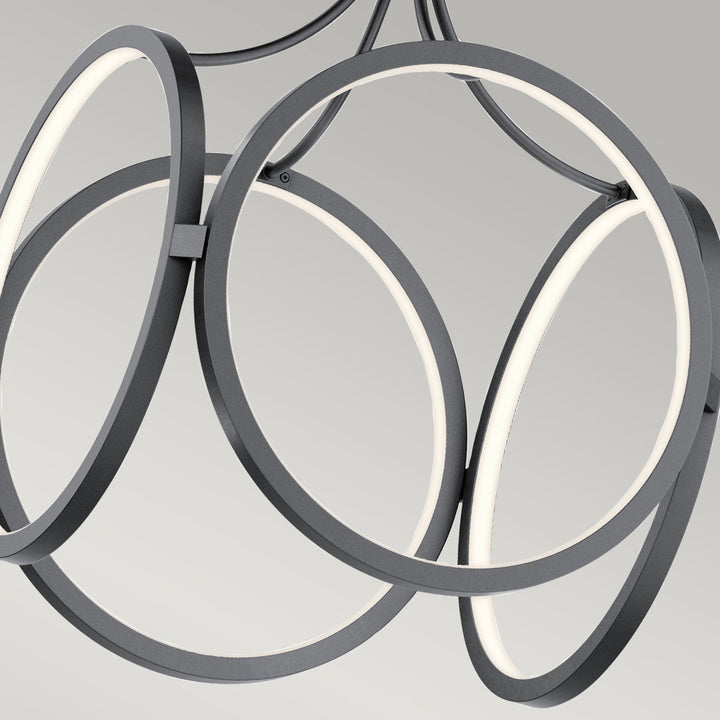Ciri LED Pendant - Matte Black Elstead 6