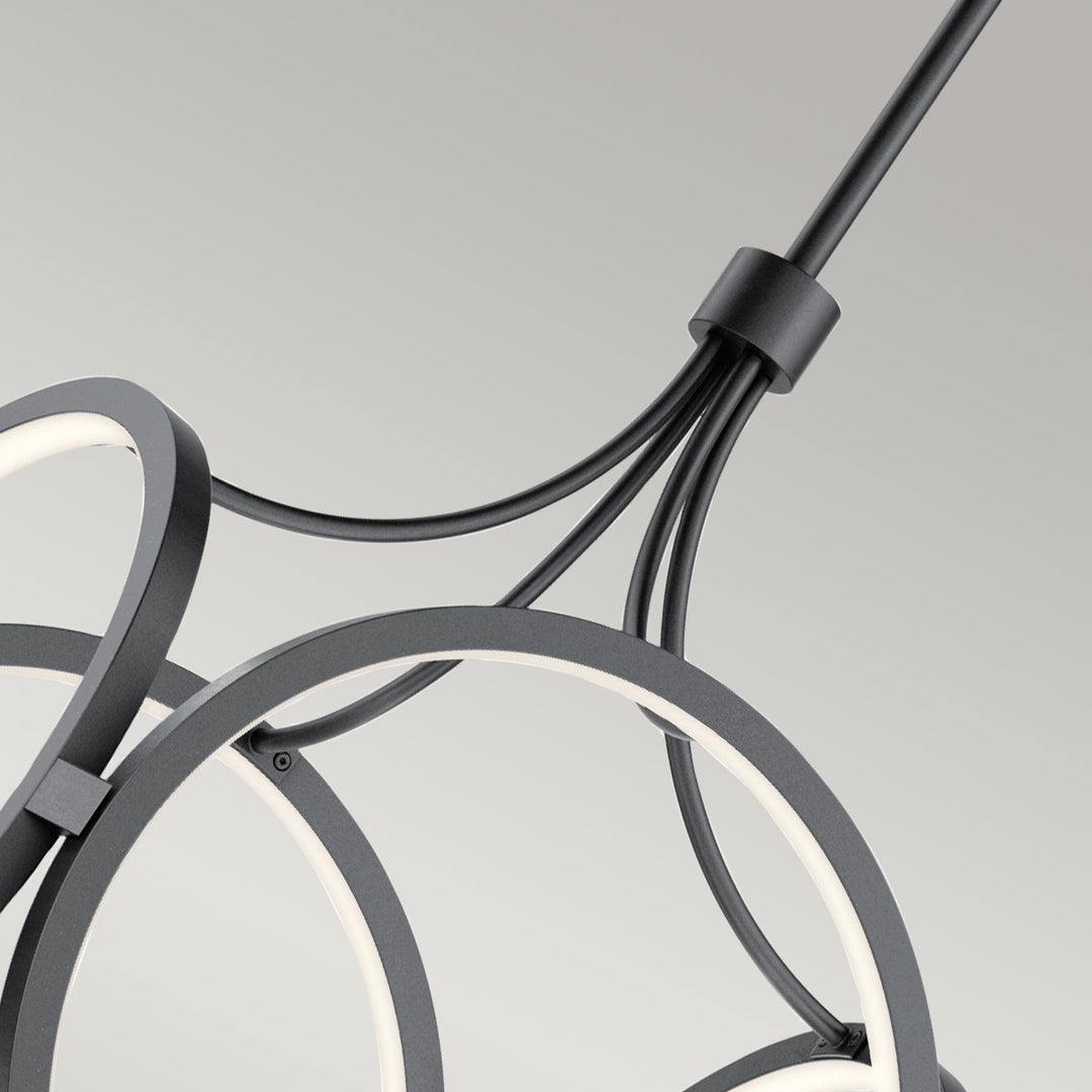 Ciri LED Pendant - Matte Black Elstead 7