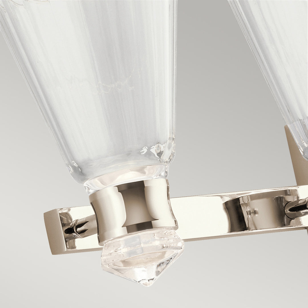 Kayva LED 4 Arm Dual-lit Wall Light Elstead 5