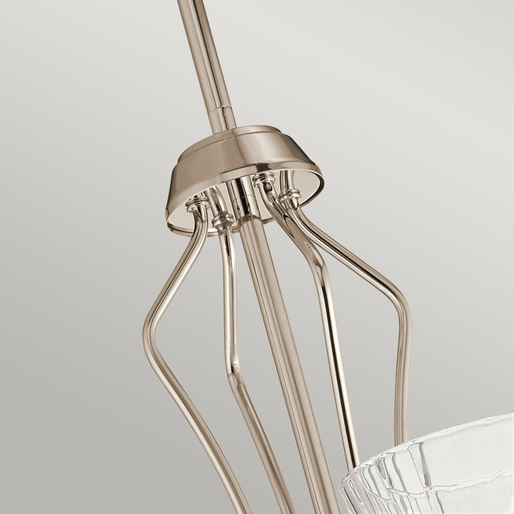 Kayva LED 9 Light 4 Arm Chandelier Elstead 3