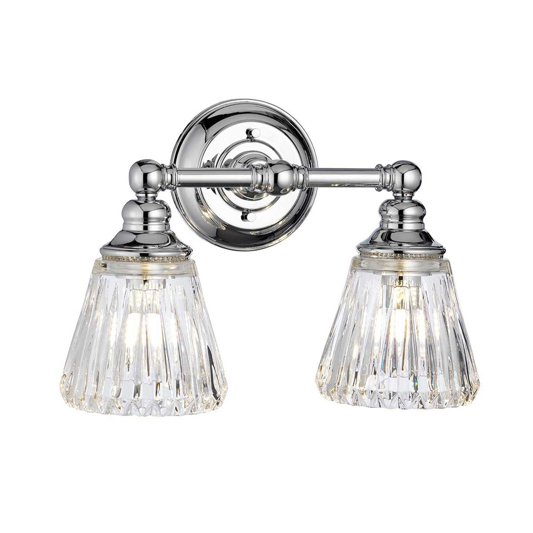 Keynes 2 Light Wall Light Elstead 1