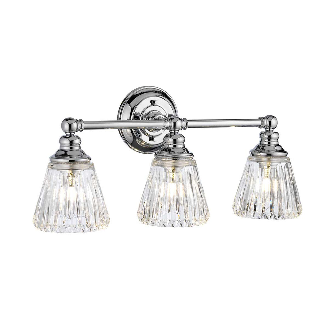 Keynes 3 Light Wall Light Elstead 1