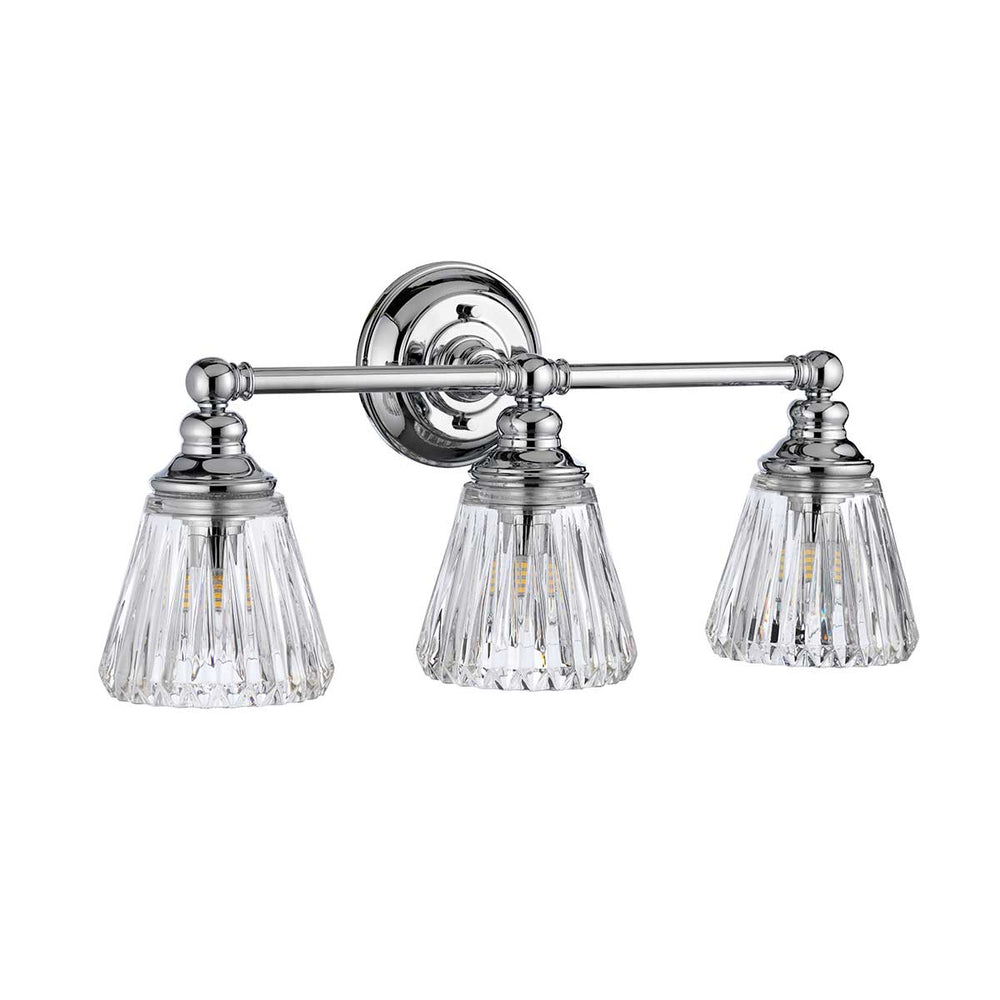 Keynes 3 Light Wall Light Elstead 2