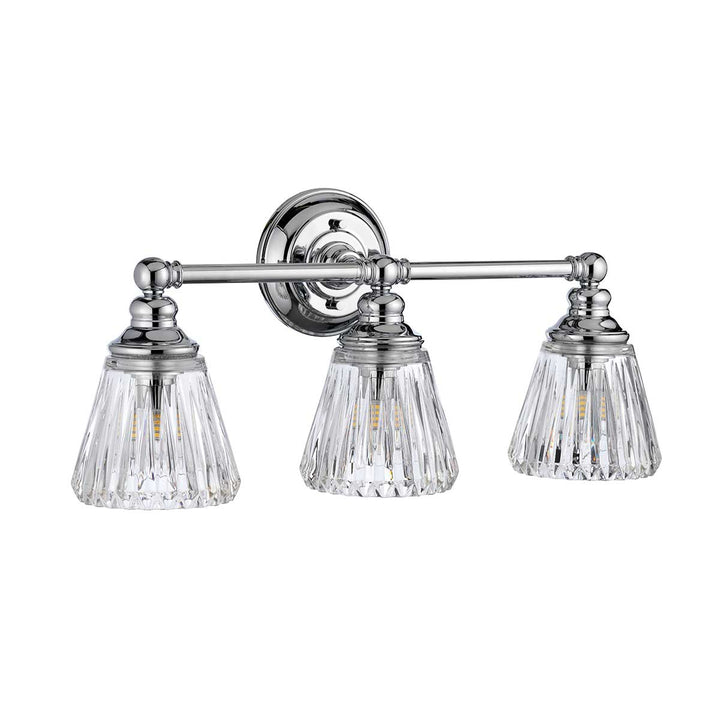 Keynes 3 Light Wall Light Elstead 2