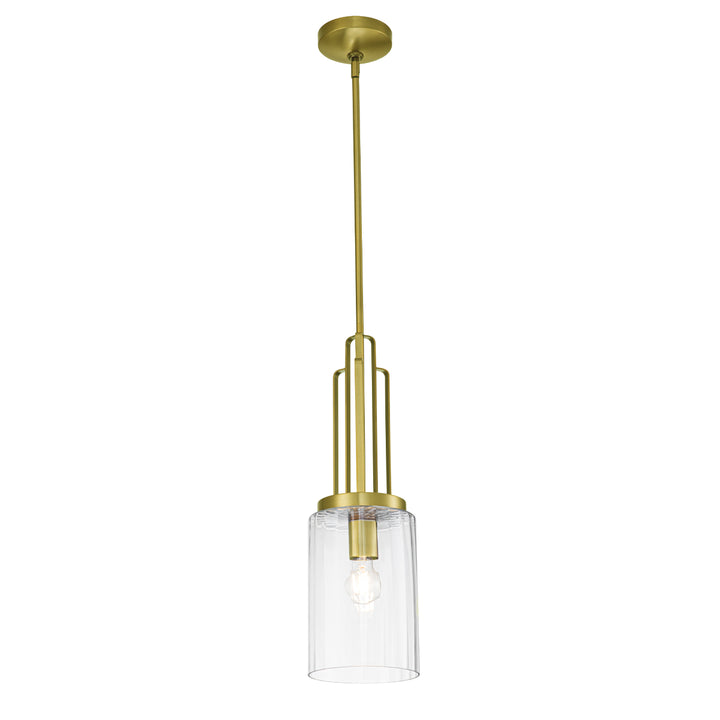 Kimrose 1 Light Mini Pendant - Brass Elstead 1
