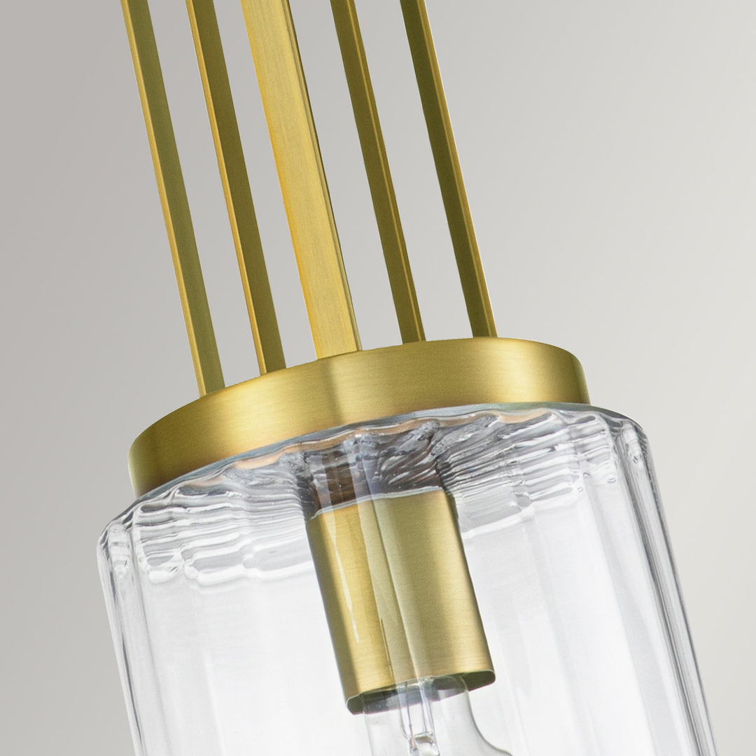Kimrose 1 Light Mini Pendant - Brass Elstead 8