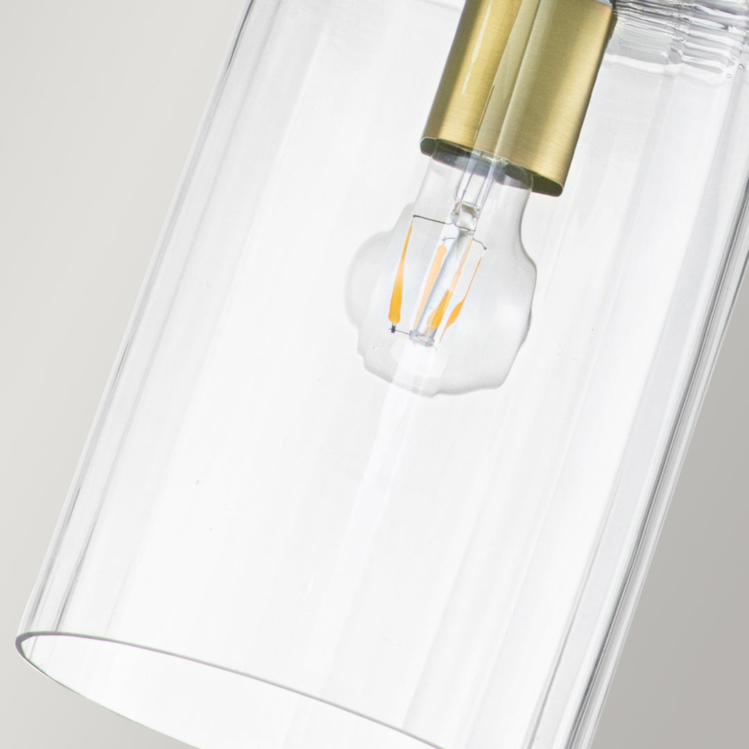 Kimrose 1 Light Mini Pendant - Brass Elstead 9