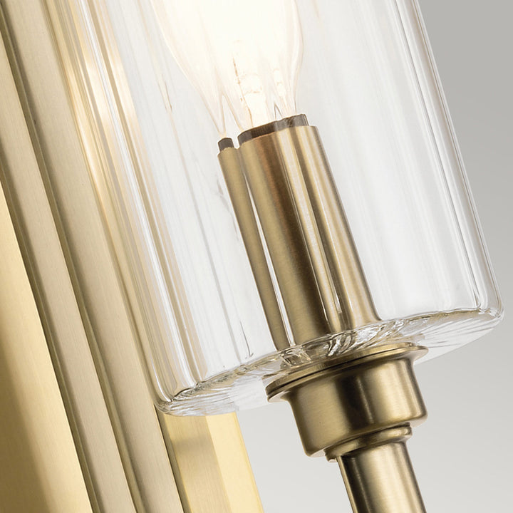 Kimrose 1 Light Wall Light - Brass Elstead 8