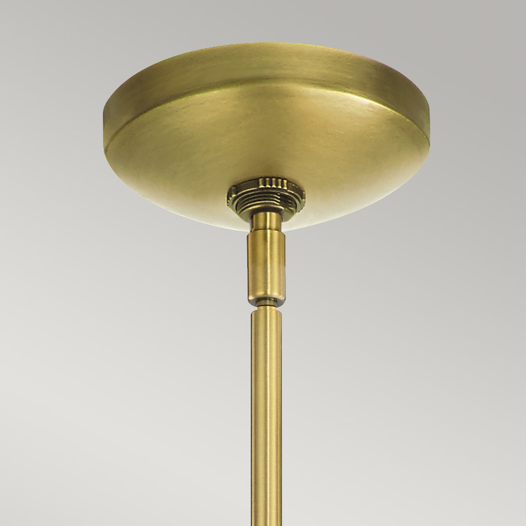 Kimrose 6 Light Chandelier - Brass Elstead 3