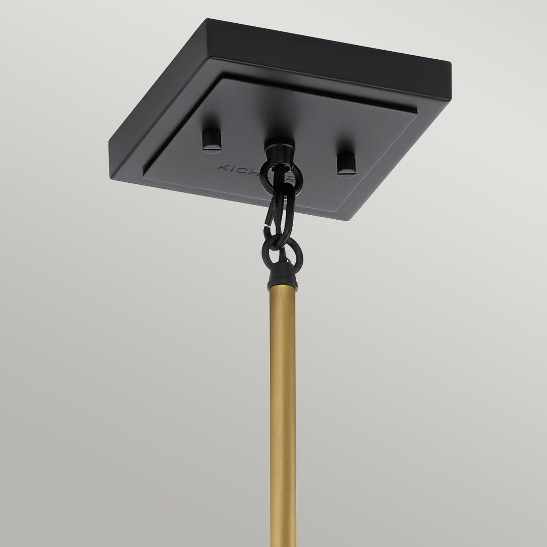 Kitner 1 Light Pendant - Brass Elstead 7