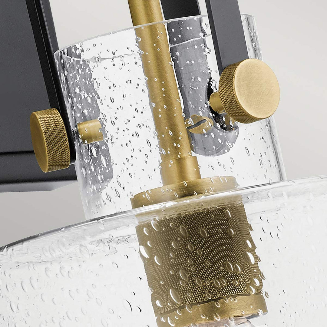 Kitner 1 Light Wall Light - Brass Elstead 4