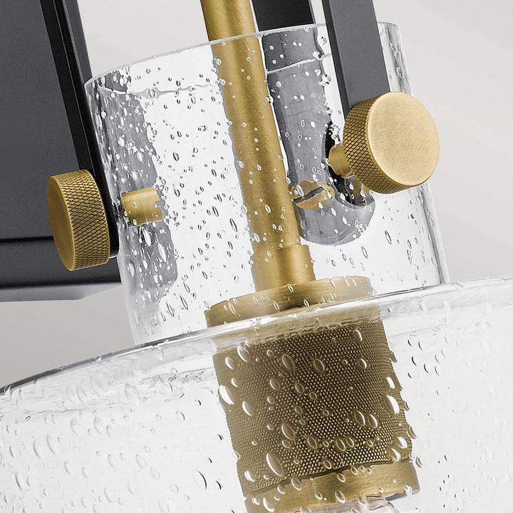 Kitner 1 Light Wall Light - Brass Elstead 4