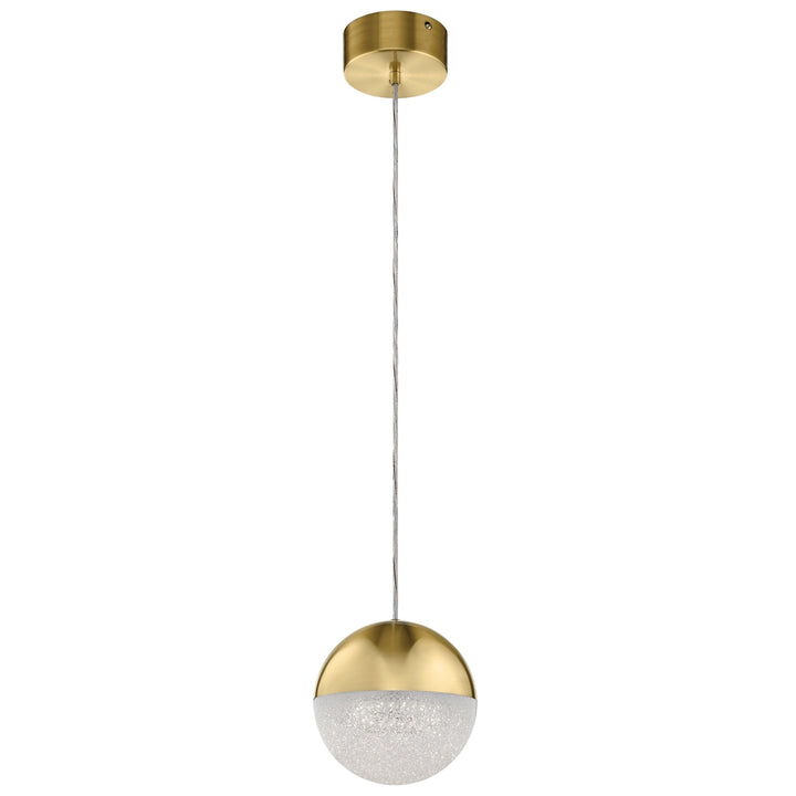 Moonlit LED Mini Pendant - Gold Elstead 1