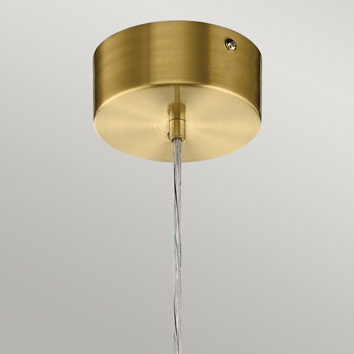 Moonlit LED Mini Pendant - Gold Elstead 3