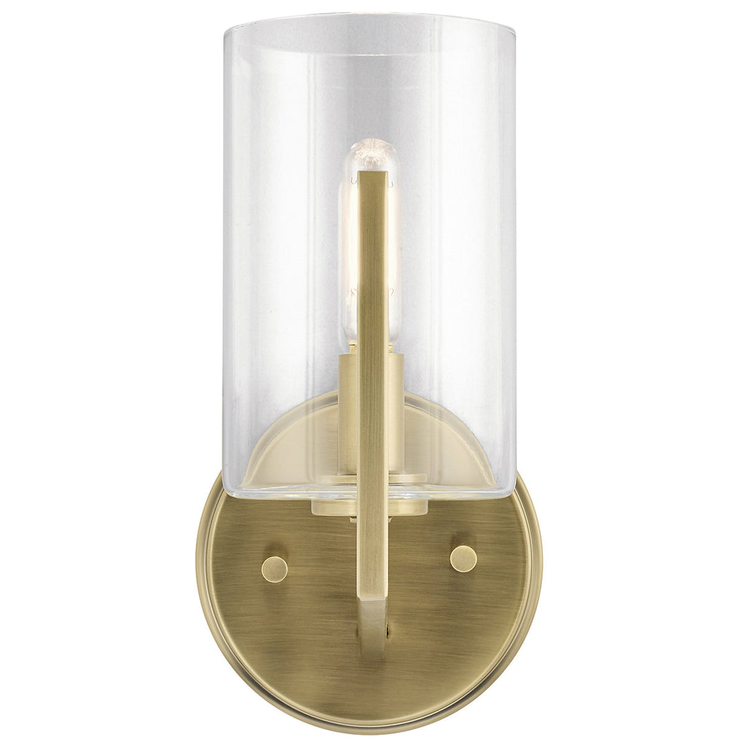 Nye 1 Light Wall Light - Brass Elstead 1