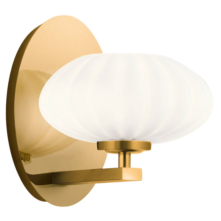 Pim 1 Light Wall Light - Gold Elstead 1
