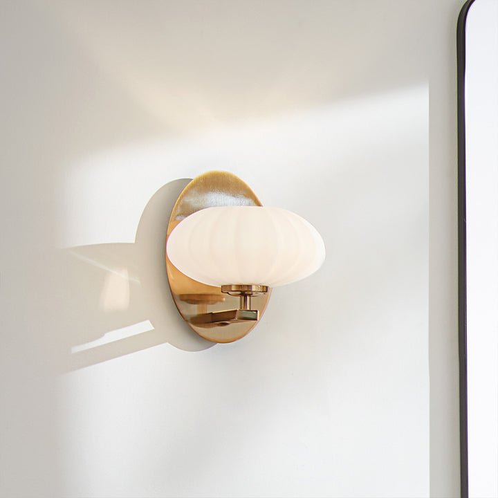 Pim 1 Light Wall Light - Gold Elstead 2