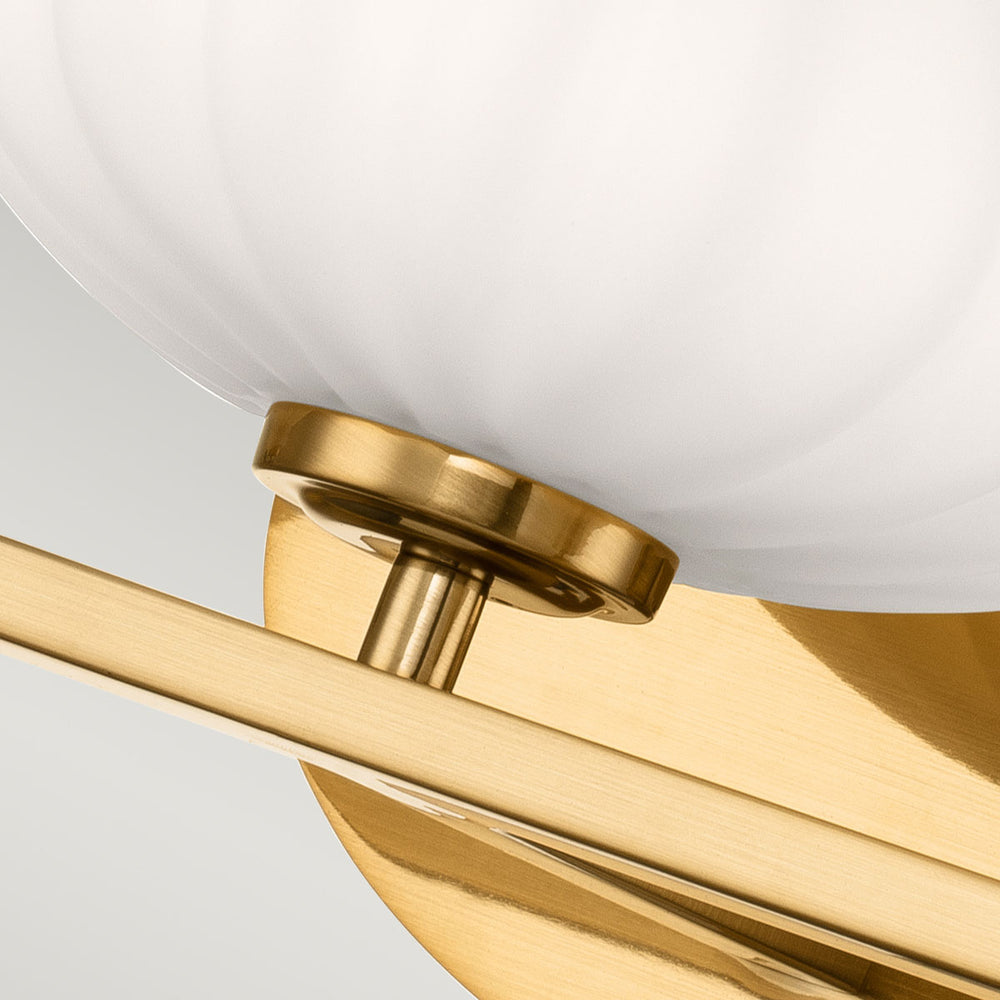 Pim 3 Light Wall Light - Gold Elstead 2