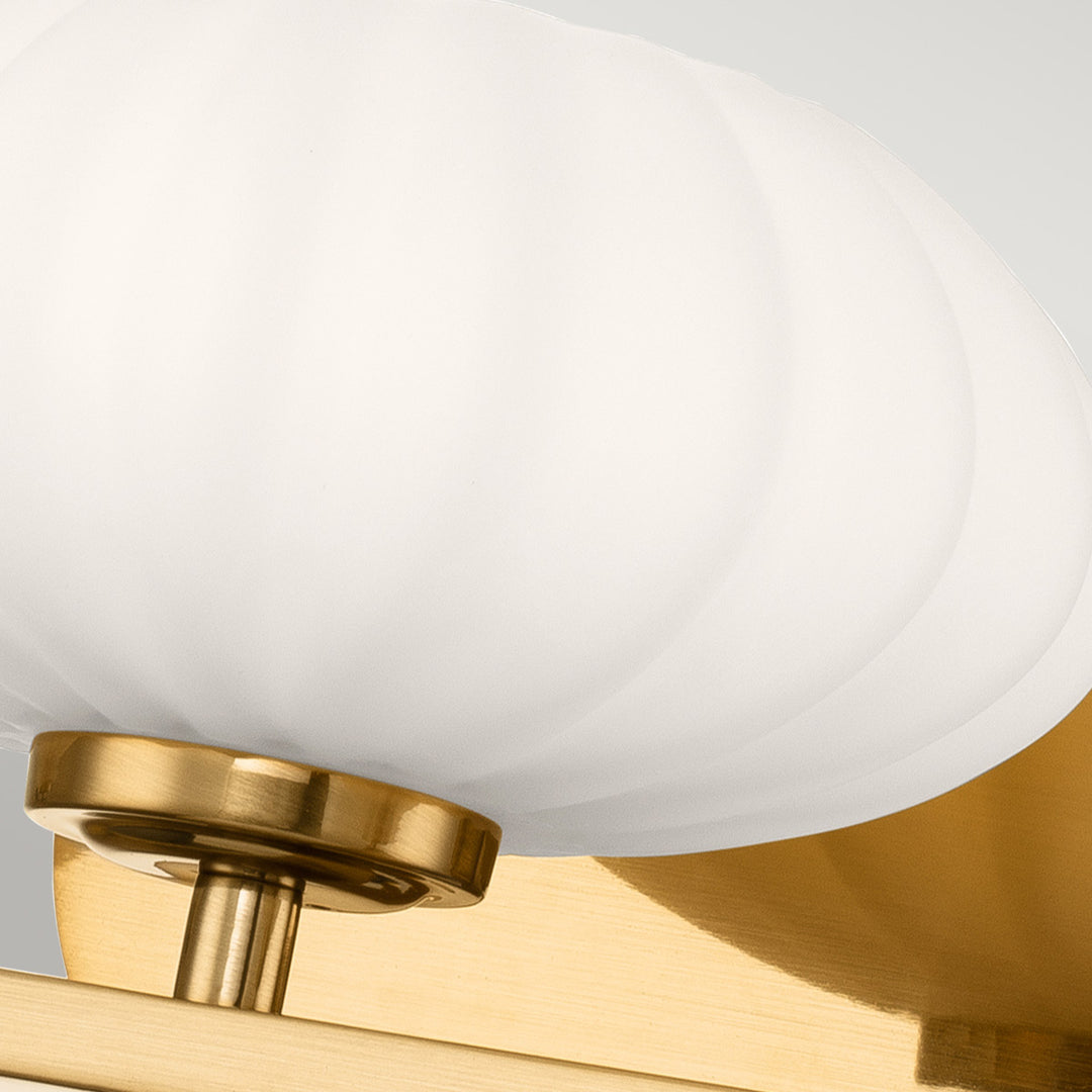 Pim 3 Light Wall Light - Gold Elstead 5