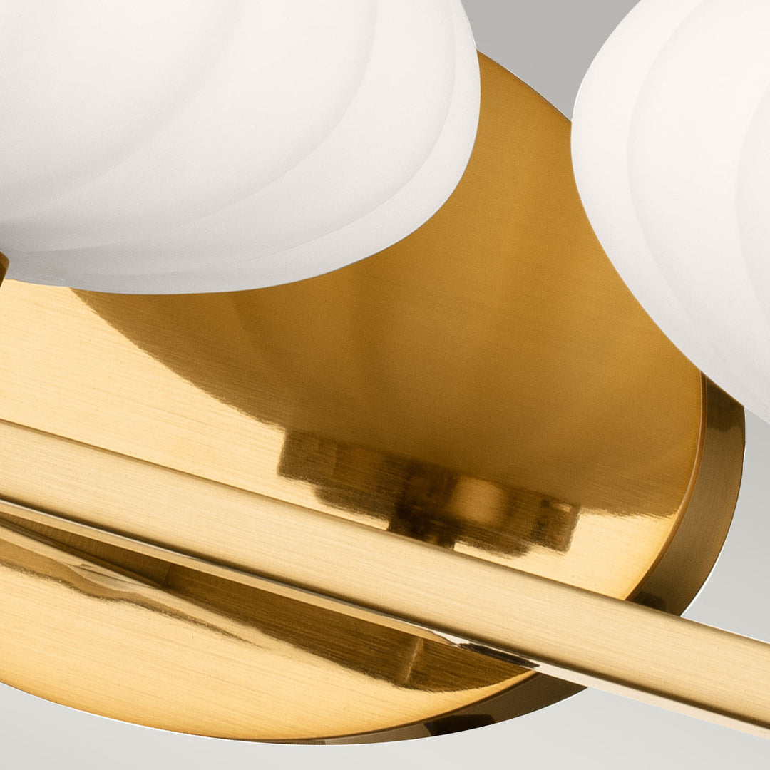 Pim 3 Light Wall Light - Gold Elstead 6