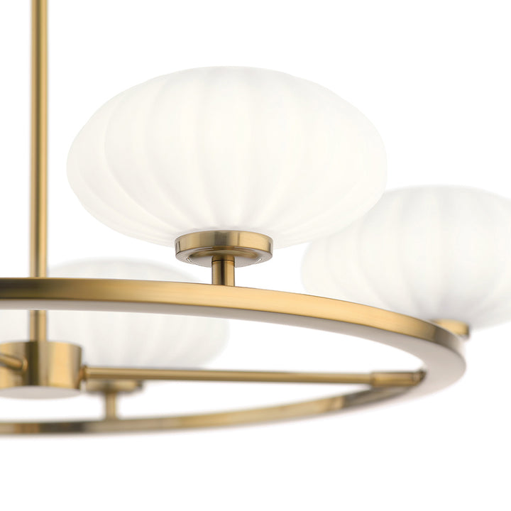 Pim 5 Light Chandelier - Gold Elstead 5