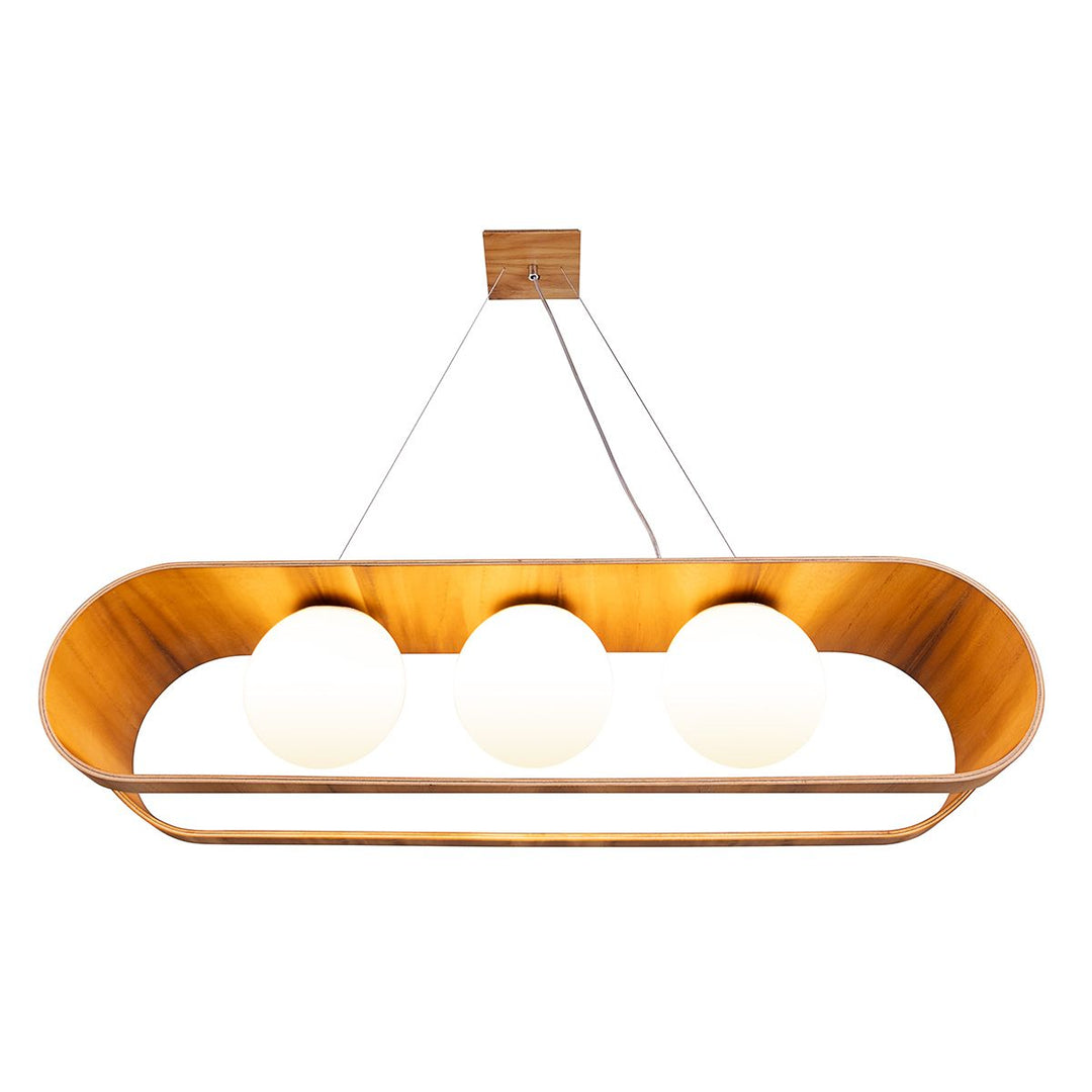 Sfera 3 Linear Pendant Light Elstead 4