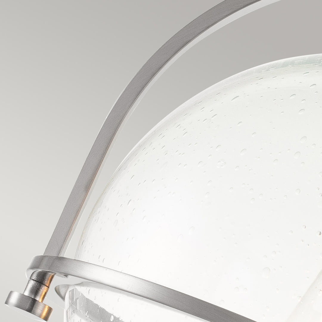Somerset 1 Light Flush - Nickel Elstead 5