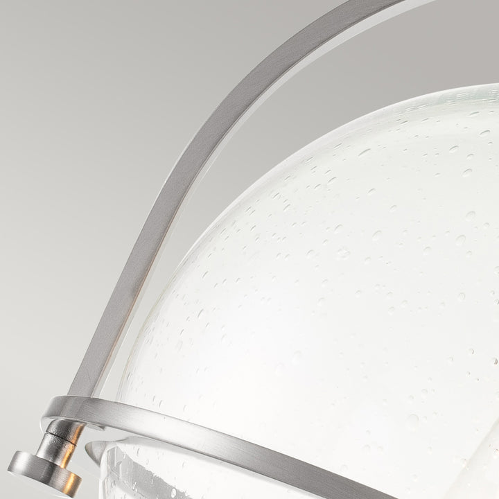 Somerset 1 Light Flush - Nickel Elstead 5
