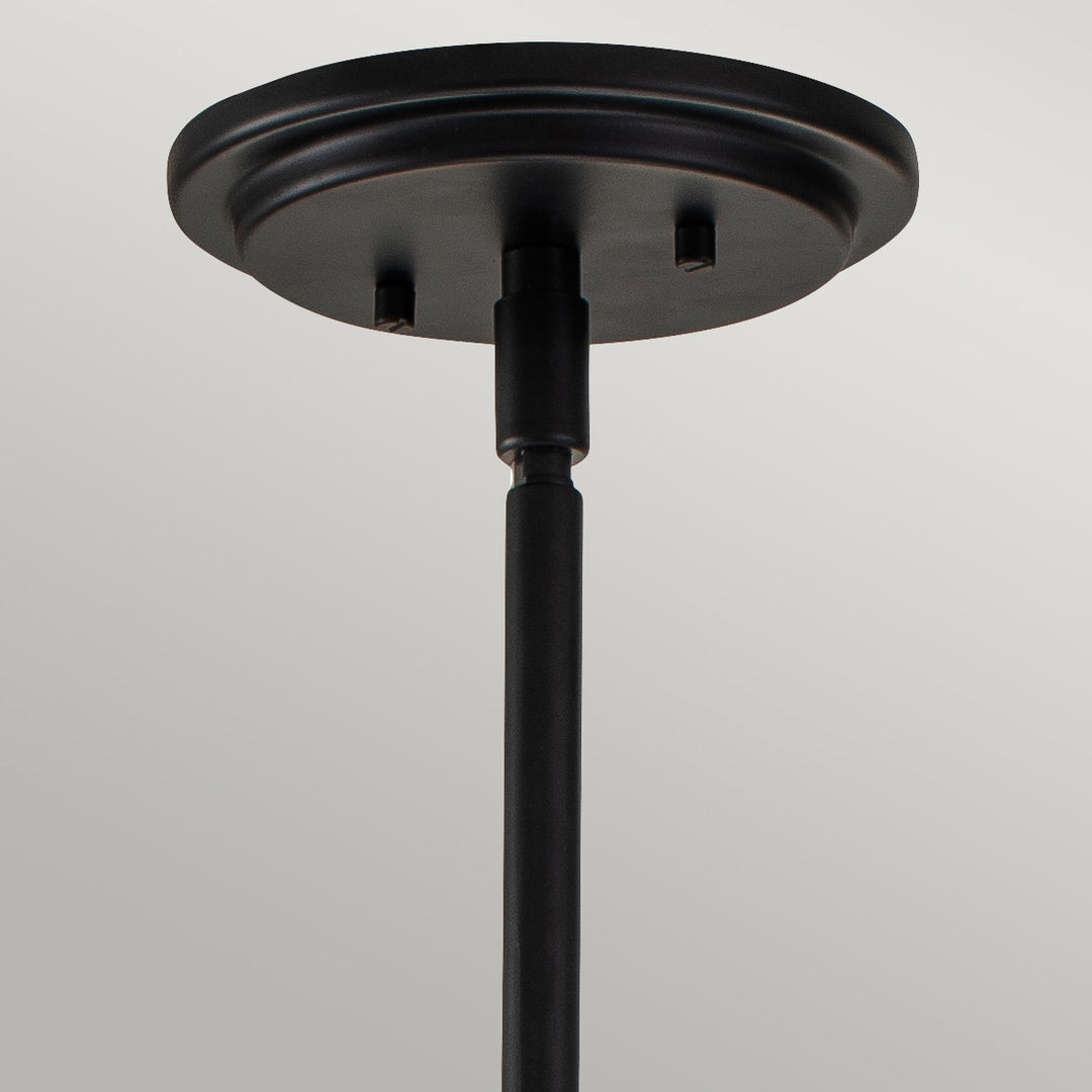 Somerset 1 Light Medium Pendant - Black Elstead 4